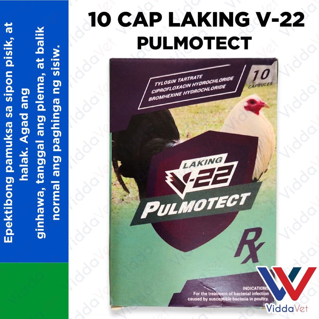 Laking V22 Pulmotect 10 Capsule