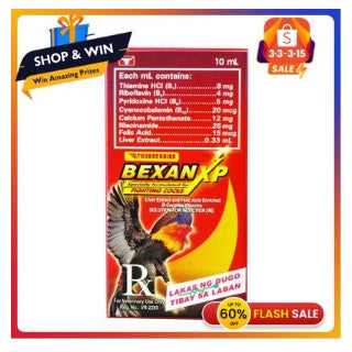 BEXAN XP Game Fowl 10ml / 20ml THUNDERBIRD