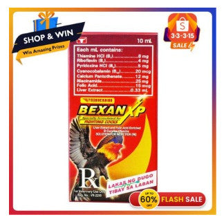 BEXAN XP Game Fowl 10ml / 20ml THUNDERBIRD
