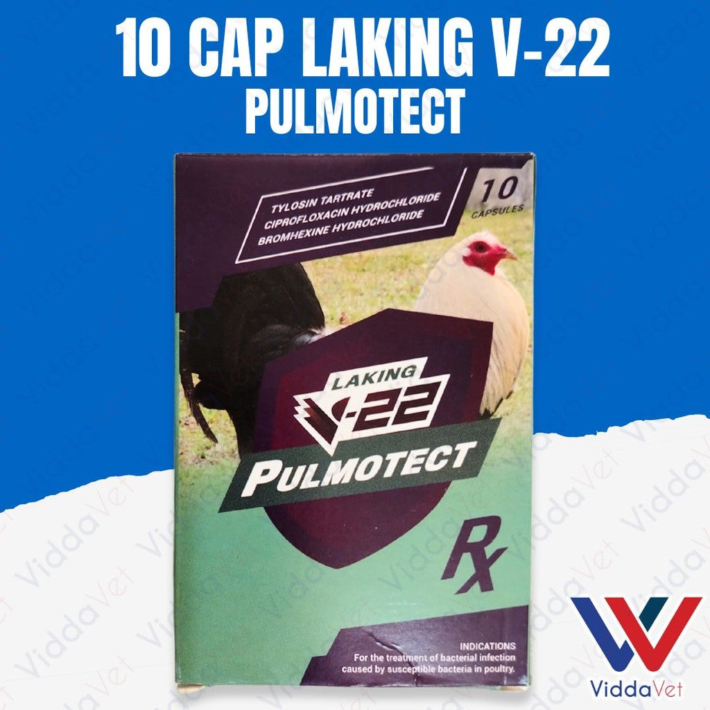 Laking V22 Pulmotect 10 Capsule