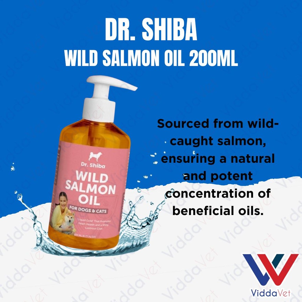 Dr. Shiba Wild Salmon Oil 200ml