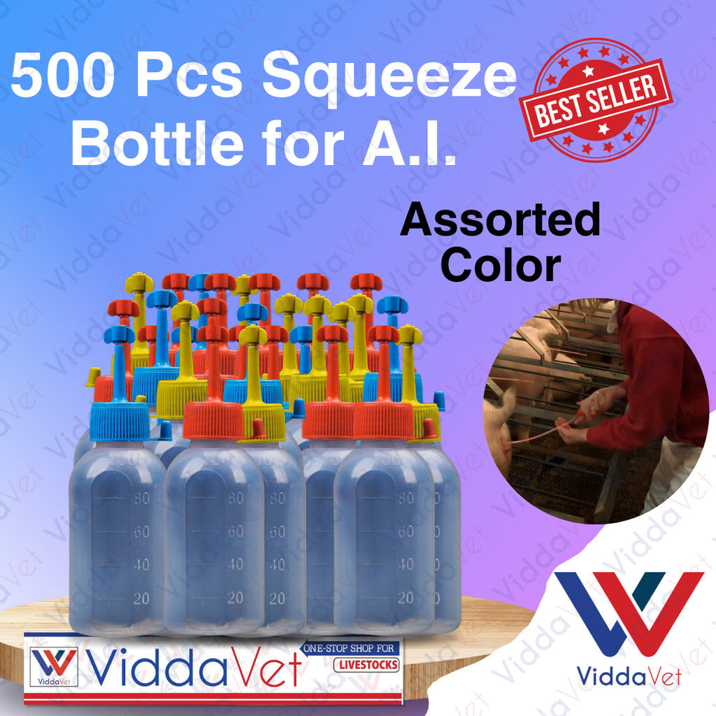 Squeeze Bottle 100ml 500pcs