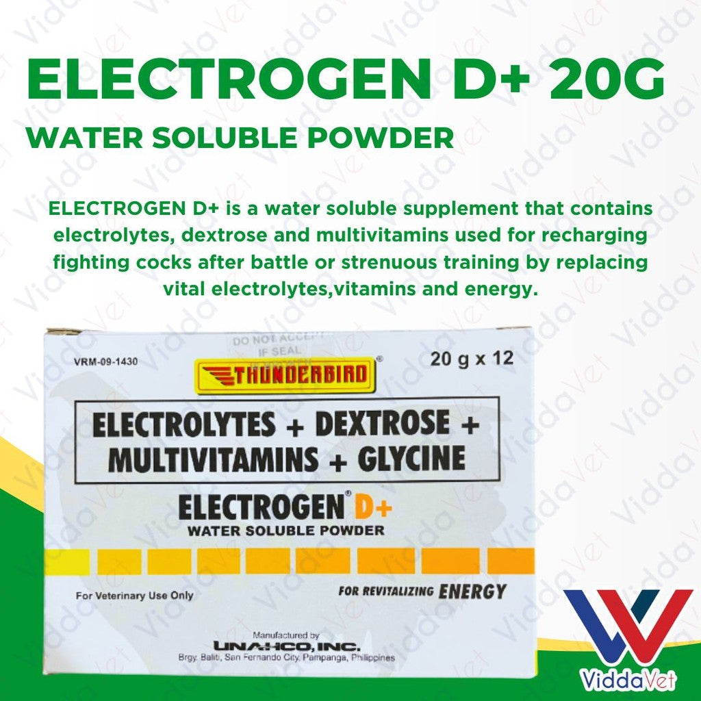 Electrogen D+ 1 Box 12pcs x 20g