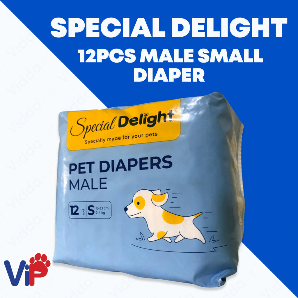 Special Delight Small Male Pet Diapers 12 pcs