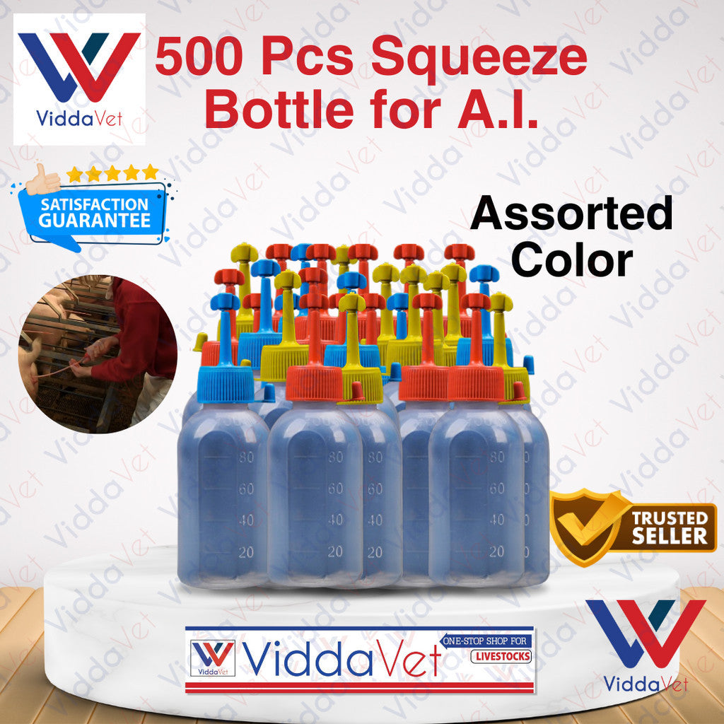 Squeeze Bottle 100ml 500pcs