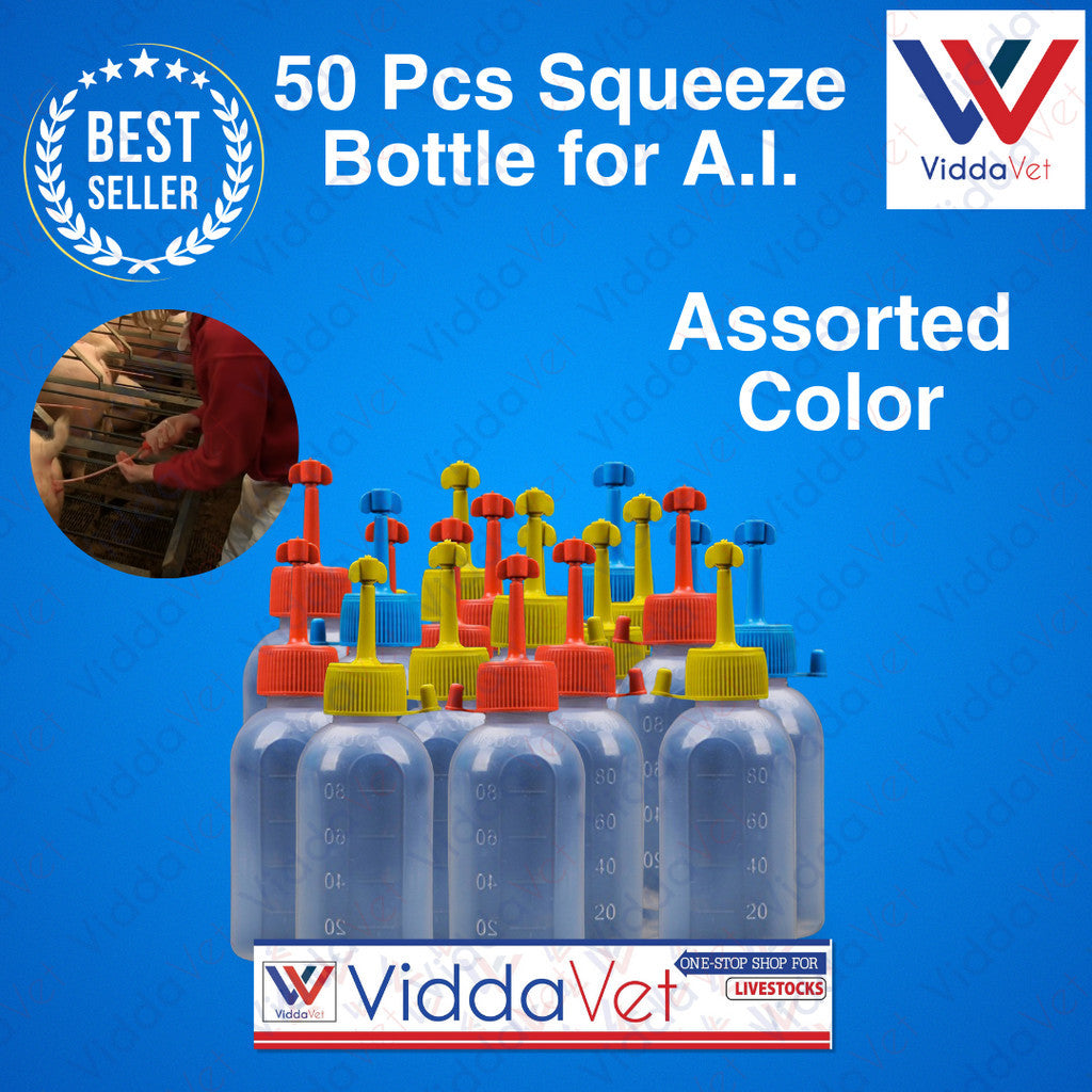 Squeeze Bottle 100ml 50pcs