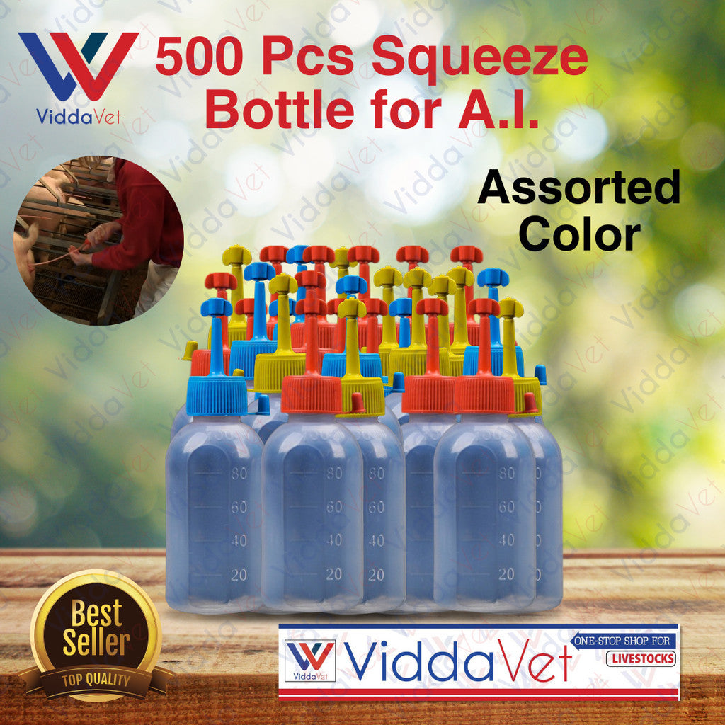Squeeze Bottle 100ml 500pcs