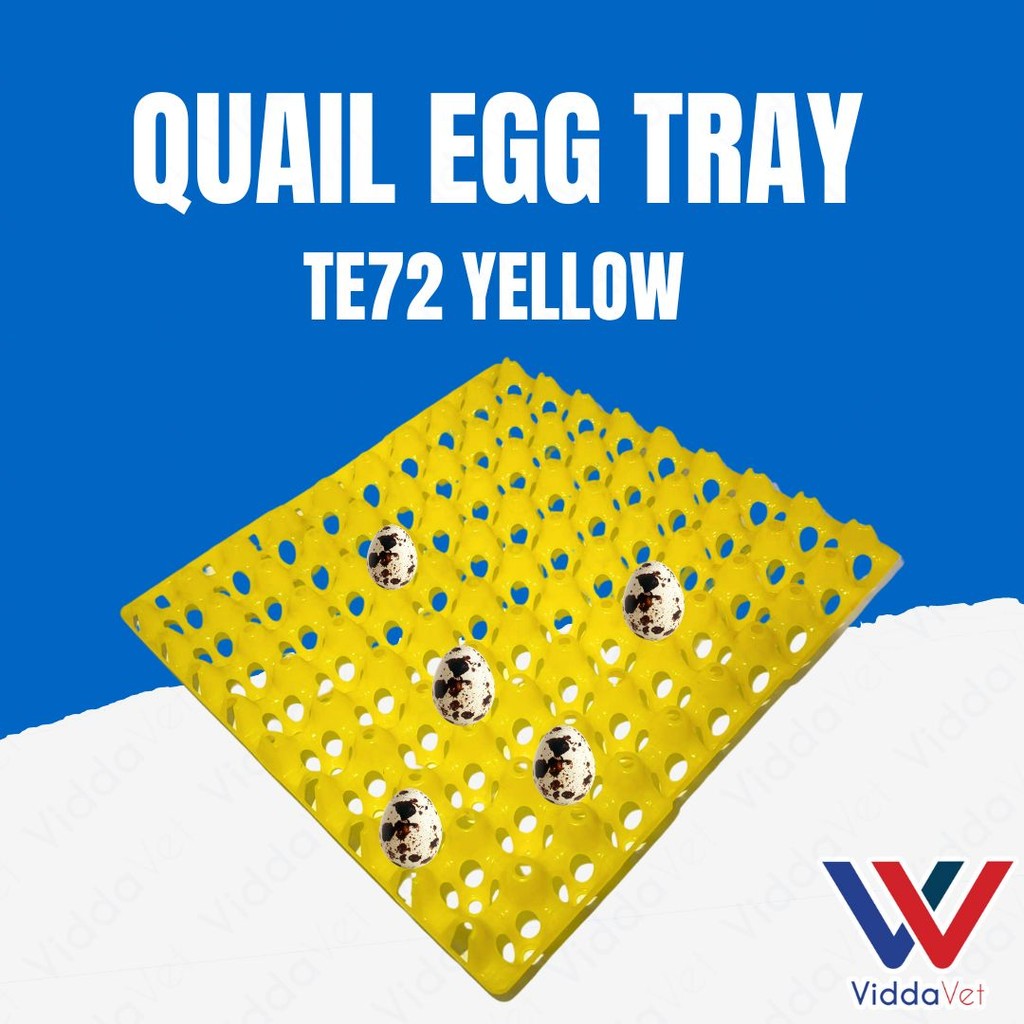 Yellow Quail Pugo Egg Tray 24 Slot