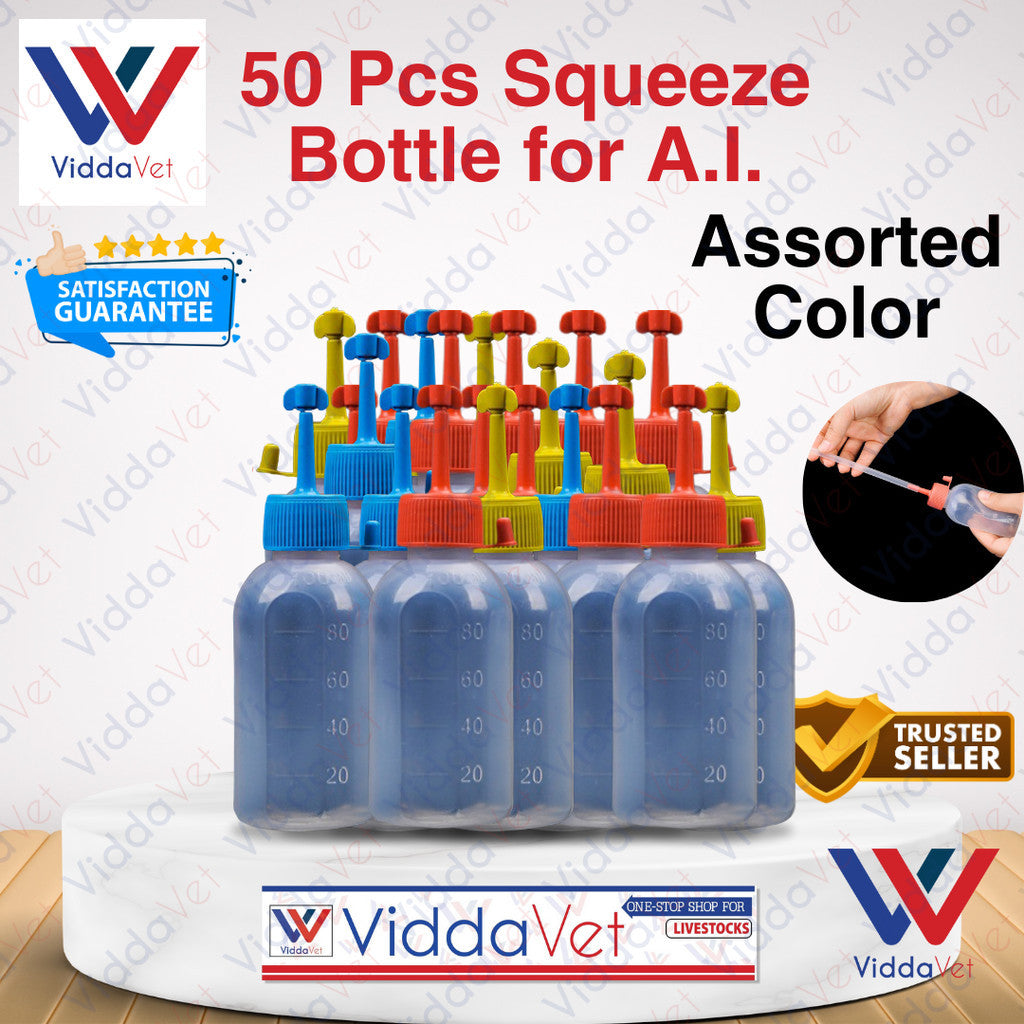 Squeeze Bottle 100ml 50pcs