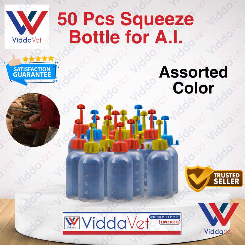 Squeeze Bottle 100ml 50pcs