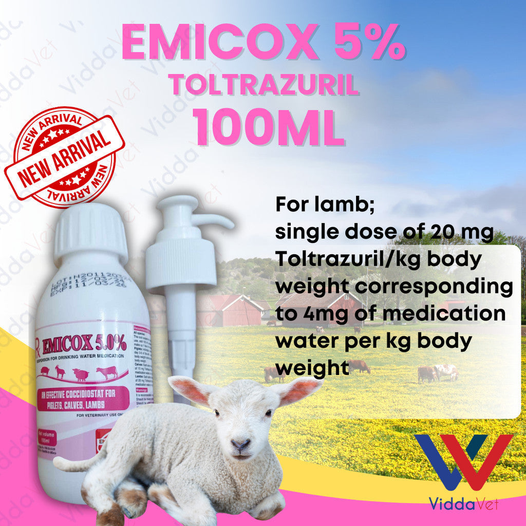 Emicox 5% Toltrazuril 100mL