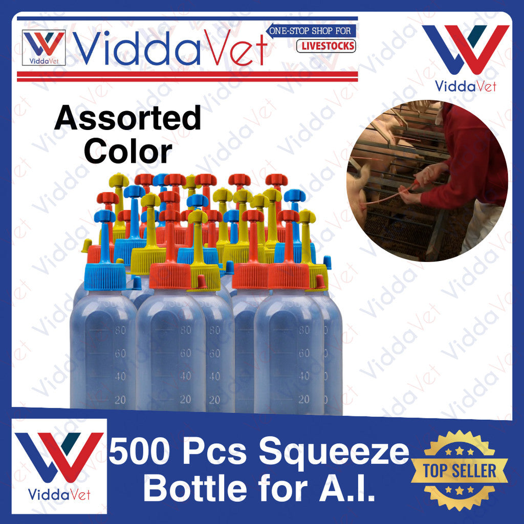 Squeeze Bottle 100ml 500pcs
