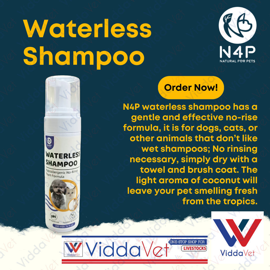 Waterless Shampoo for Pets 200ml
