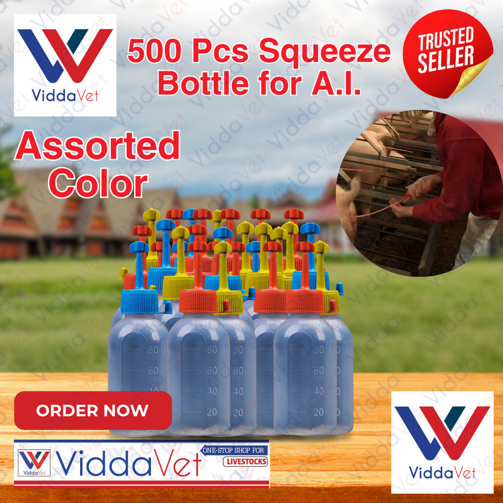 Squeeze Bottle 100ml 500pcs