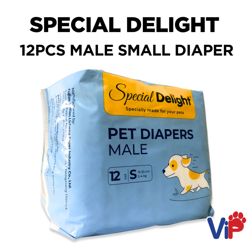 Special Delight Small Male Pet Diapers 12 pcs