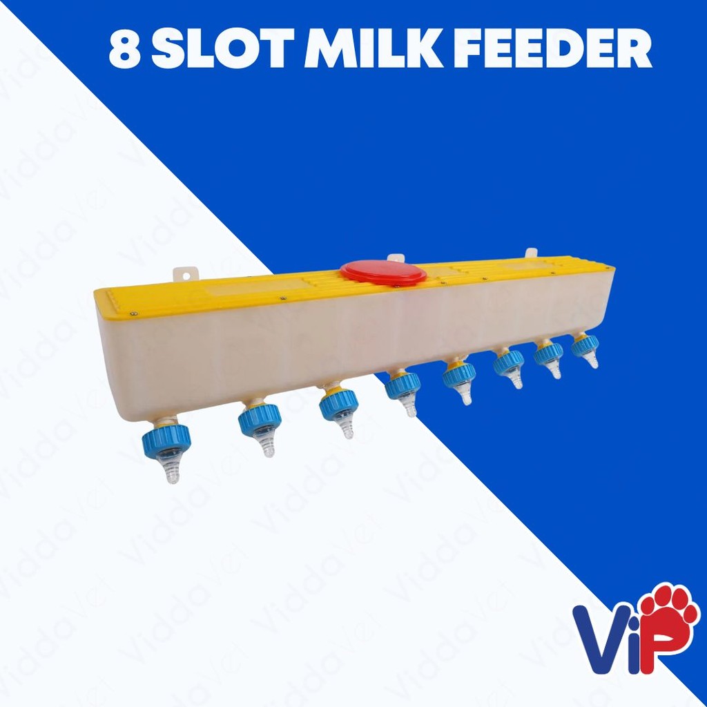 8 Slot Milk Feeder for Animals