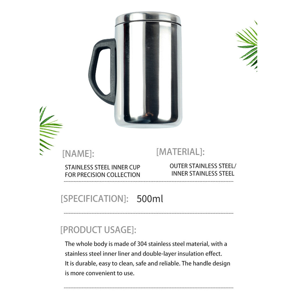 Stainless Steel Boar Semen 650ML