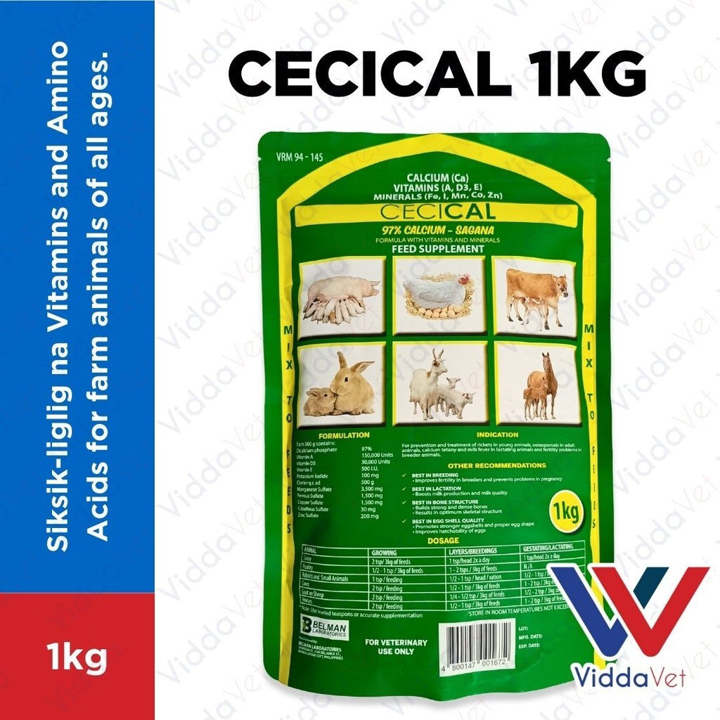 Cecical Powder Feed Supplement 1kg