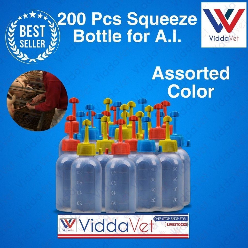 Squeeze Bottle 100ml 200pcs