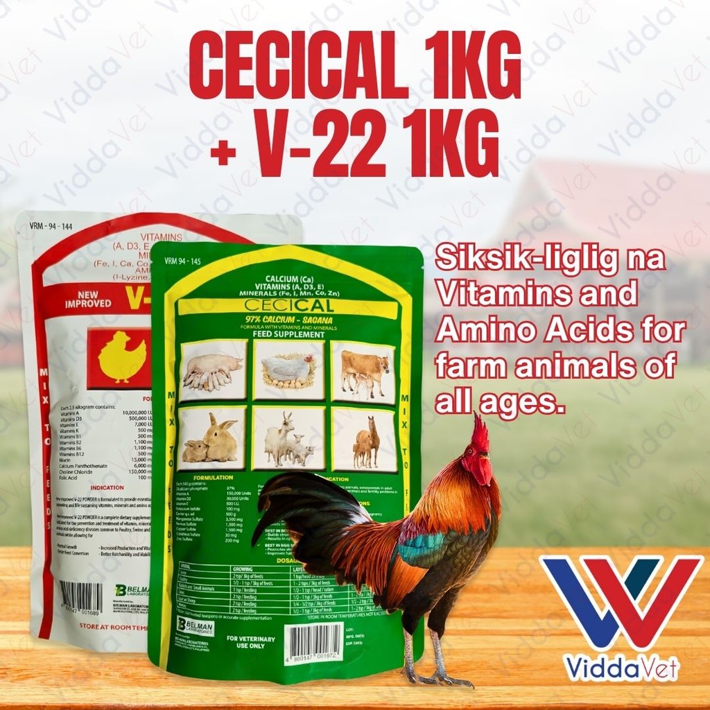 Cecical powder + V22 powder 1kg