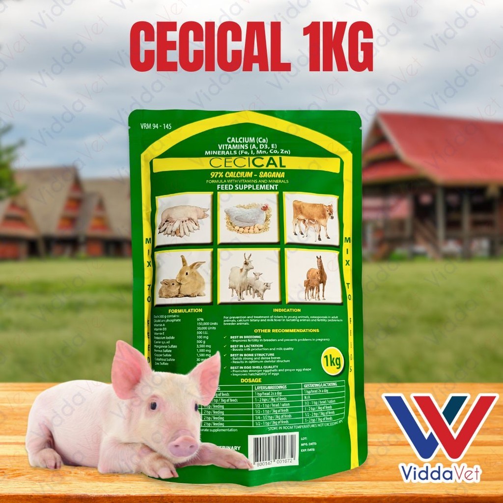 Cecical Powder Feed Supplement 1kg