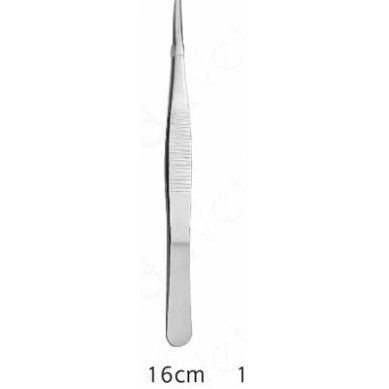 Tweezers 12.5cm/14cm/16cm/20cm/25cm Stainless Steel Medical Precision Straight Forceps