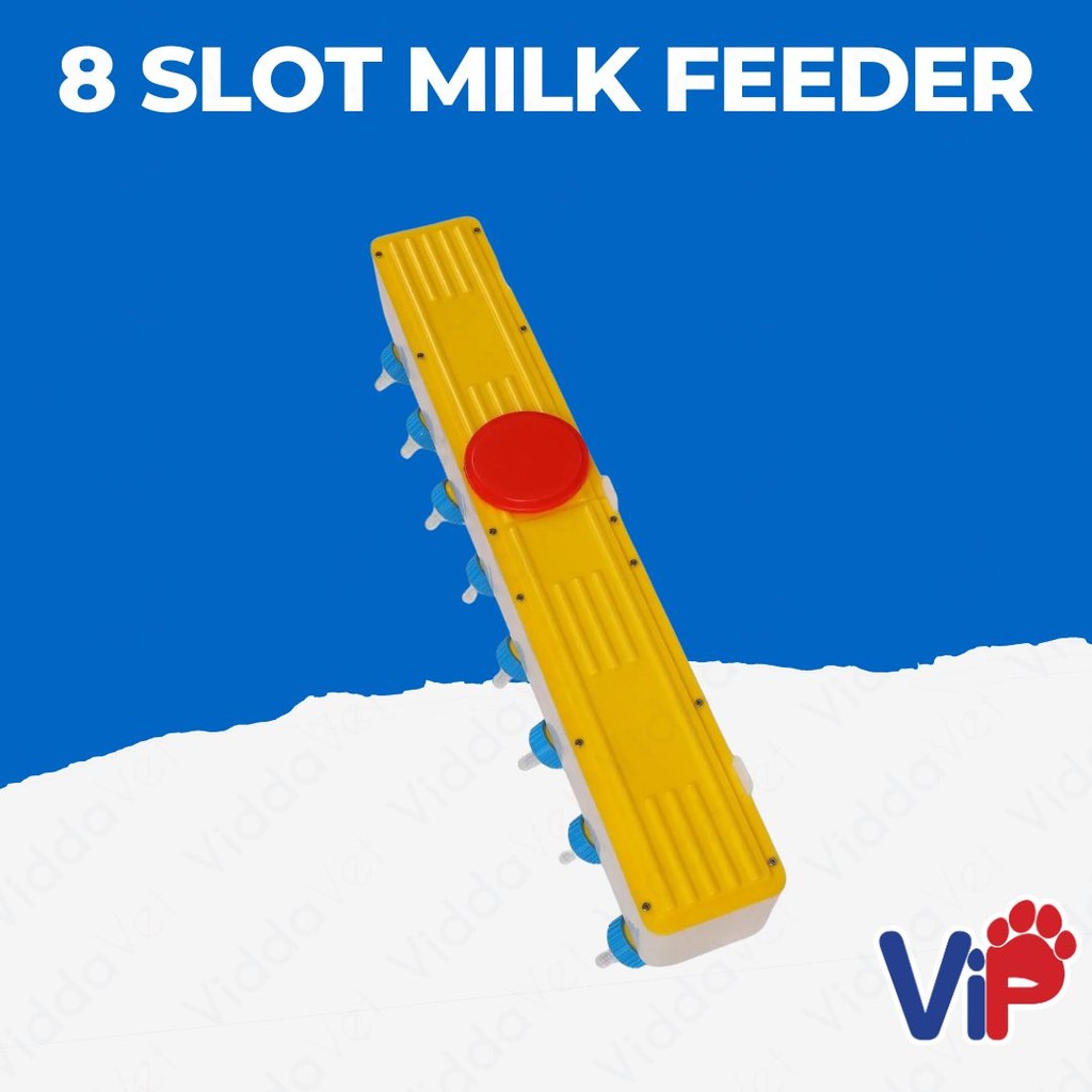 8 Slot Milk Feeder for Animals
