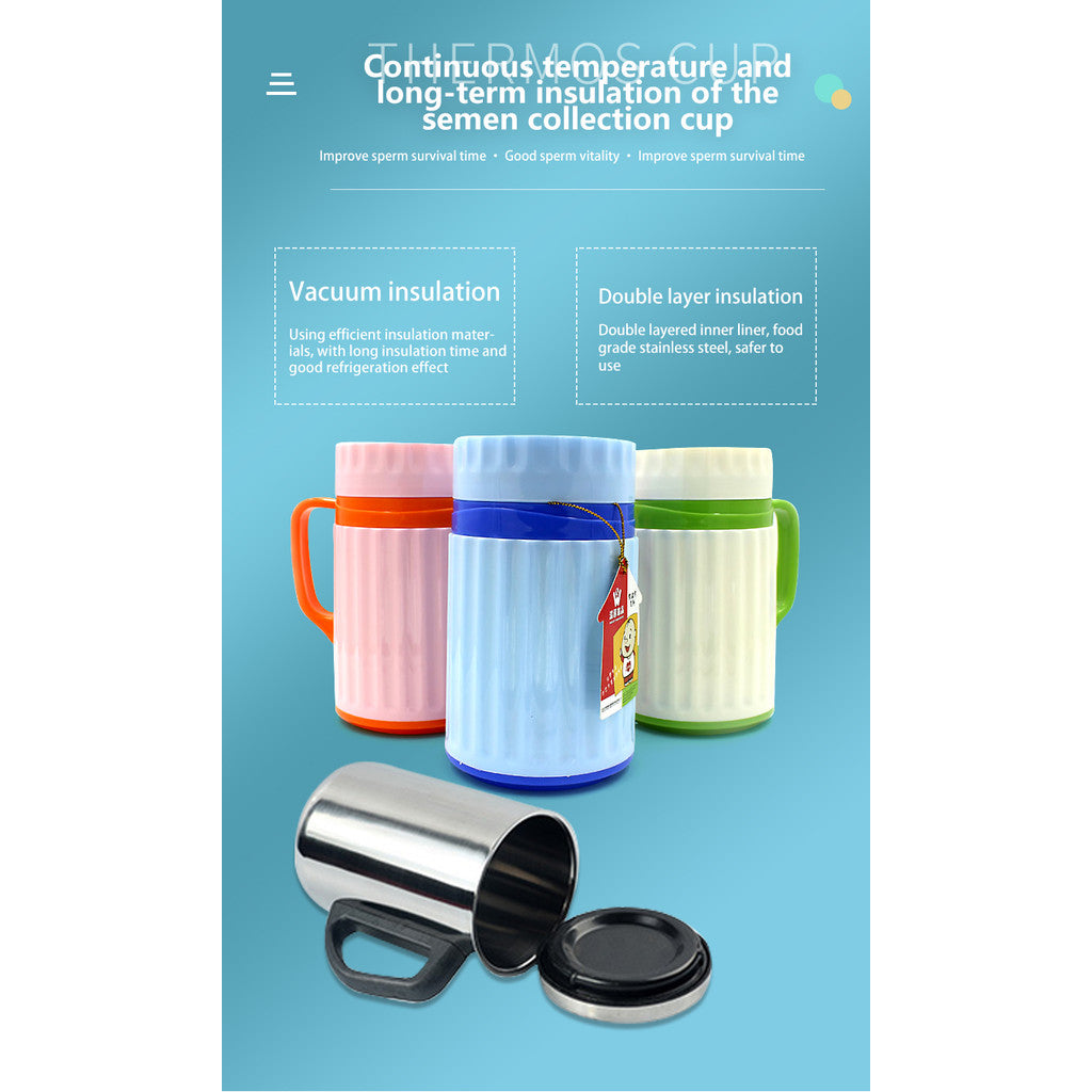 Stainless Steel Boar Semen 650ML