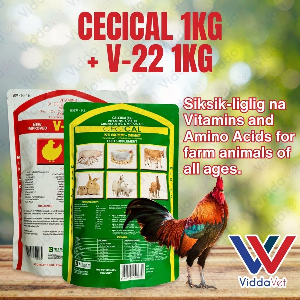 Cecical powder + V22 powder 1kg