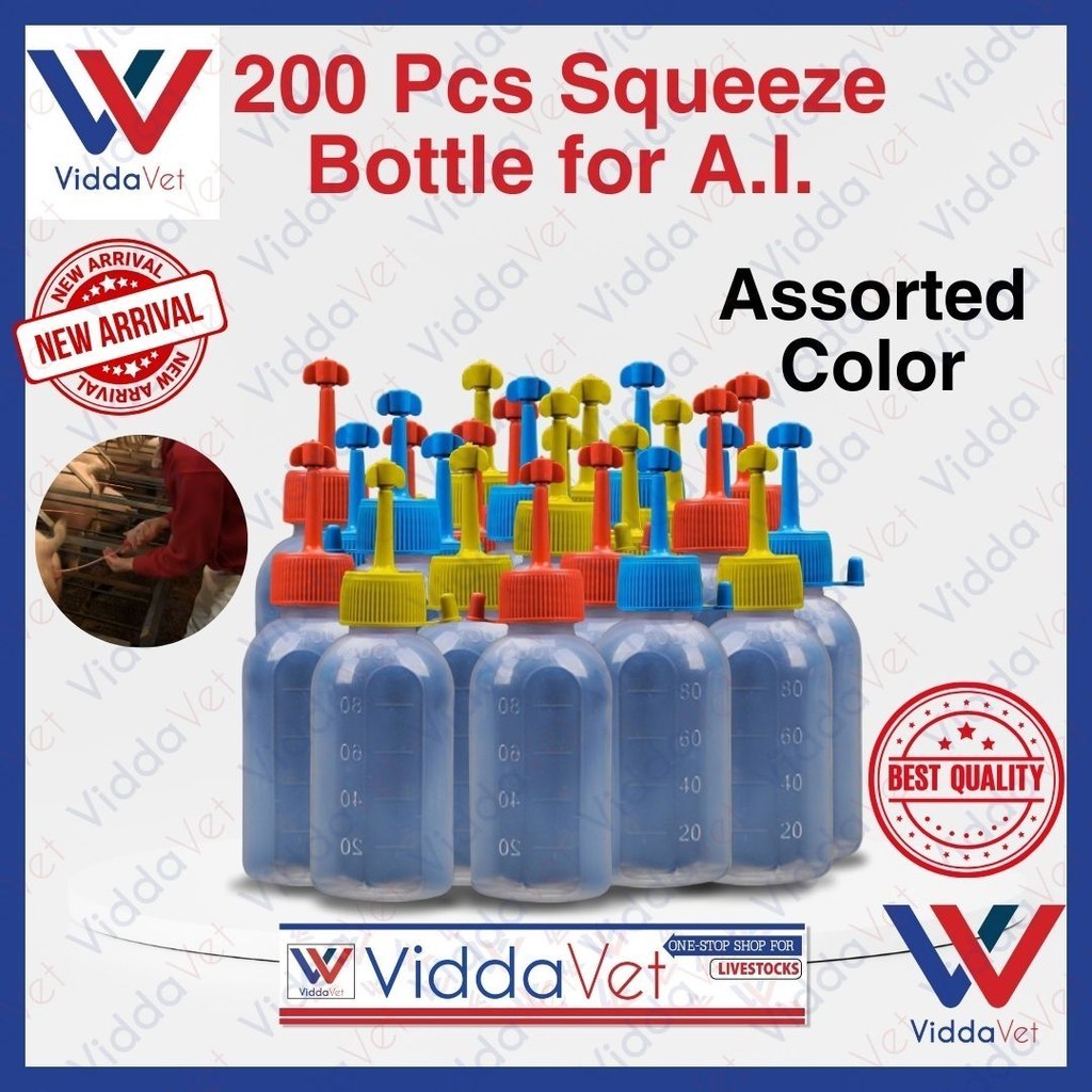 Squeeze Bottle 100ml 200pcs