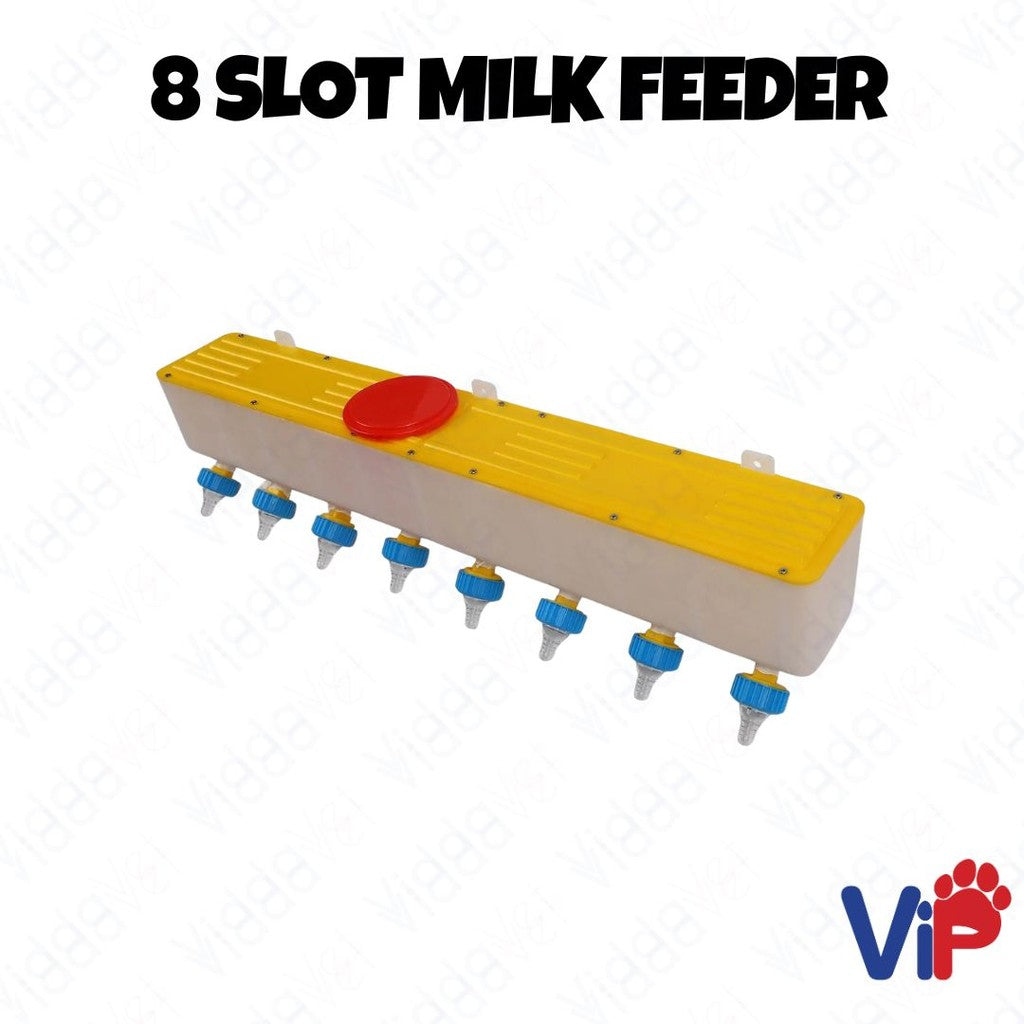 8 Slot Milk Feeder for Animals