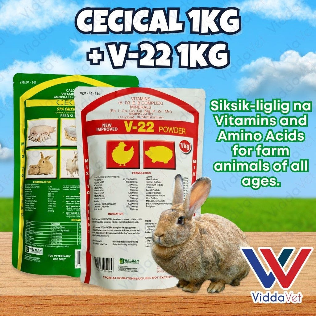 Cecical powder + V22 powder 1kg
