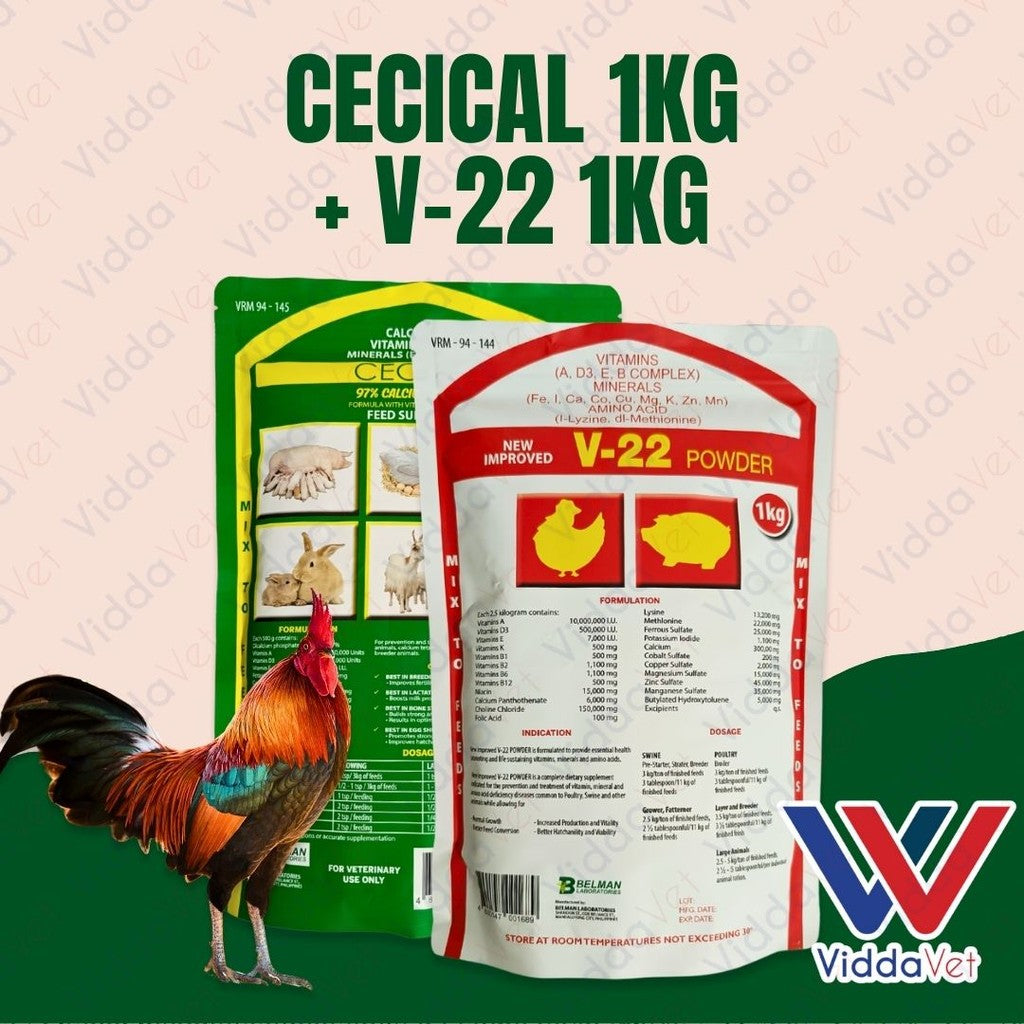 Cecical powder + V22 powder 1kg