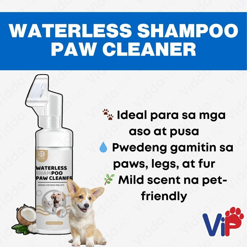 Waterless Paw Foam Shampoo for Pets 150ml
