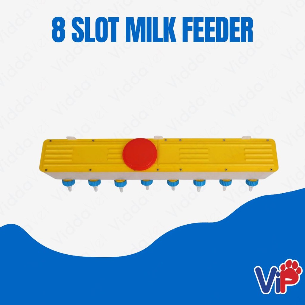 8 Slot Milk Feeder for Animals