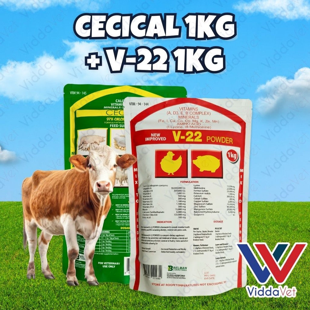 Cecical powder + V22 powder 1kg