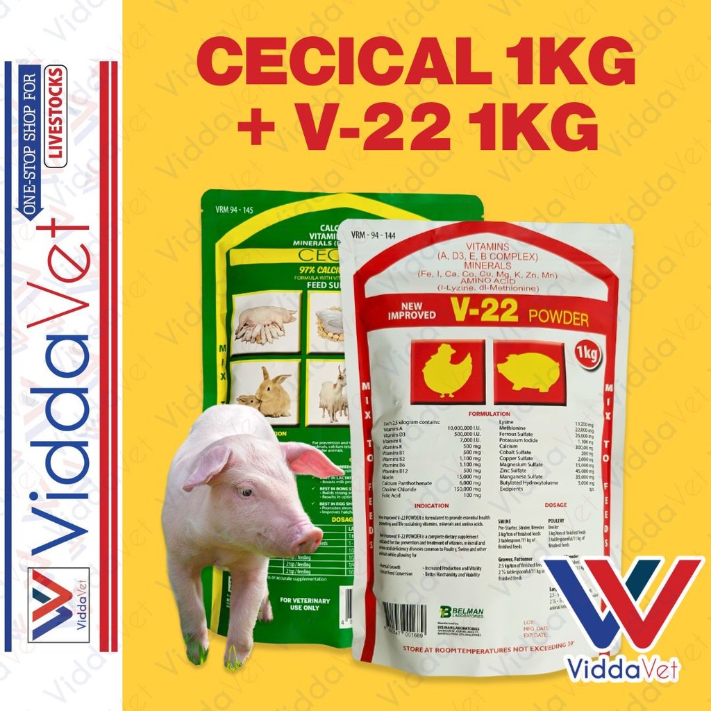 Cecical powder + V22 powder 1kg