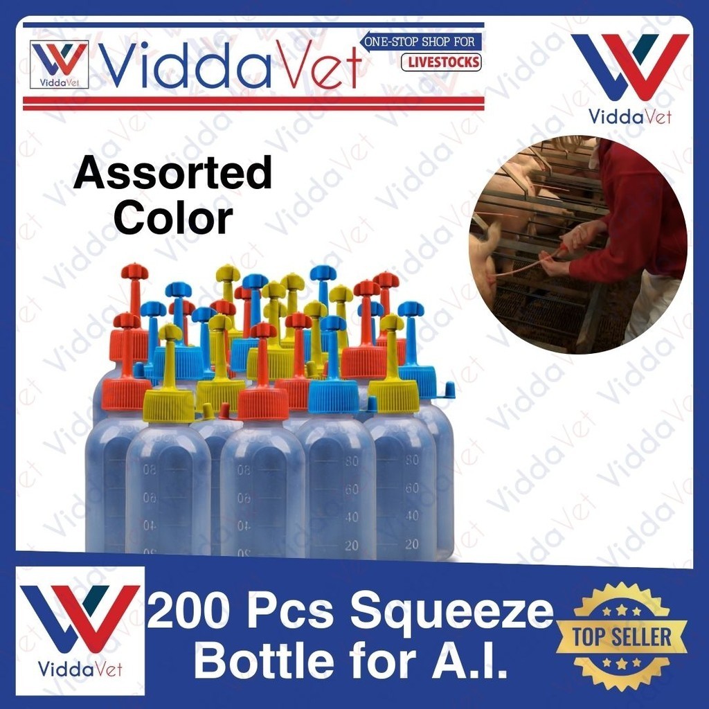 Squeeze Bottle 100ml 200pcs