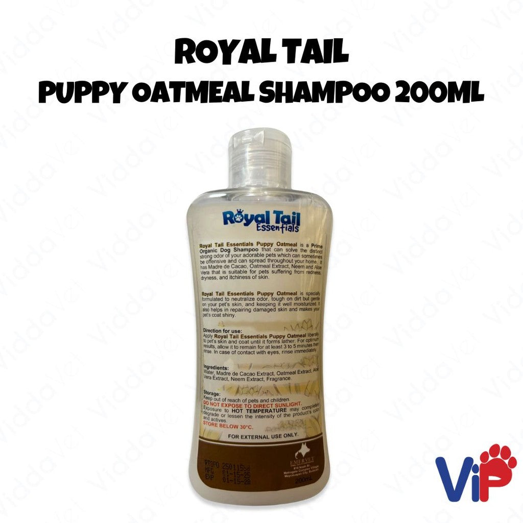Royal Tail Fresh Puppy Oatmeal Shampoo 200ml