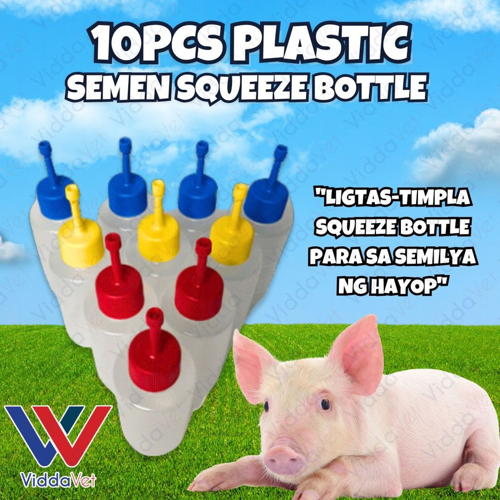 Squeeze Bottle 100ml 10pcs