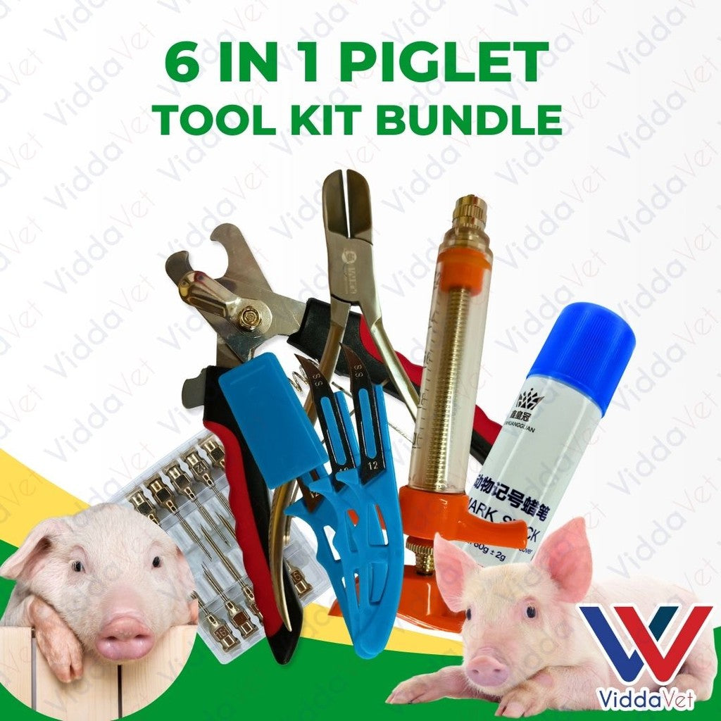 6 in 1 Piglet Tool Kit Bundle