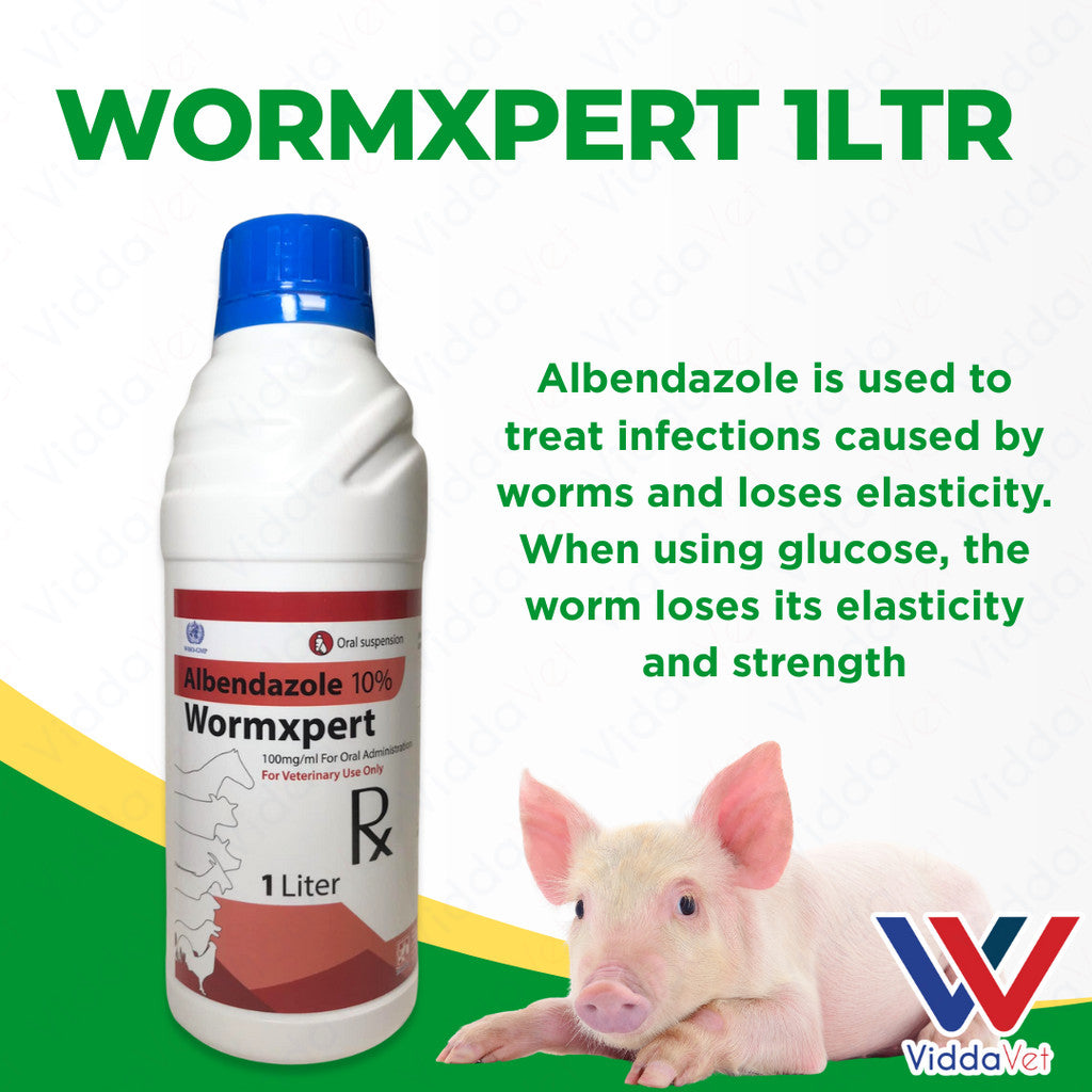 Wormxpert 1L Effective Dewormer for Livestock and Pets
