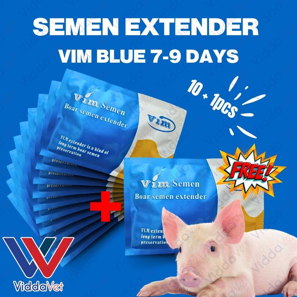 VIM Blue Extender 7 - 9 Days 10 + 1pcs