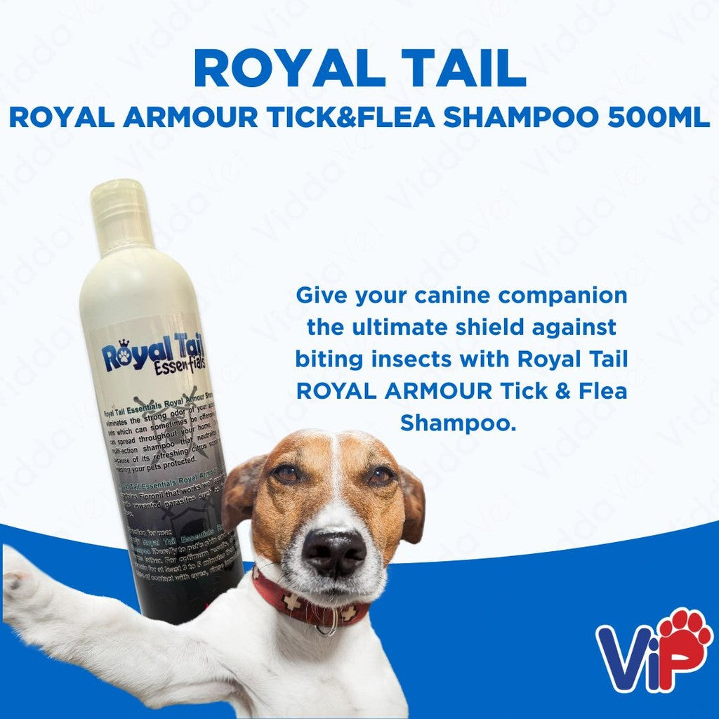 Royal Tail Tick and Flea Shampoo 500ML