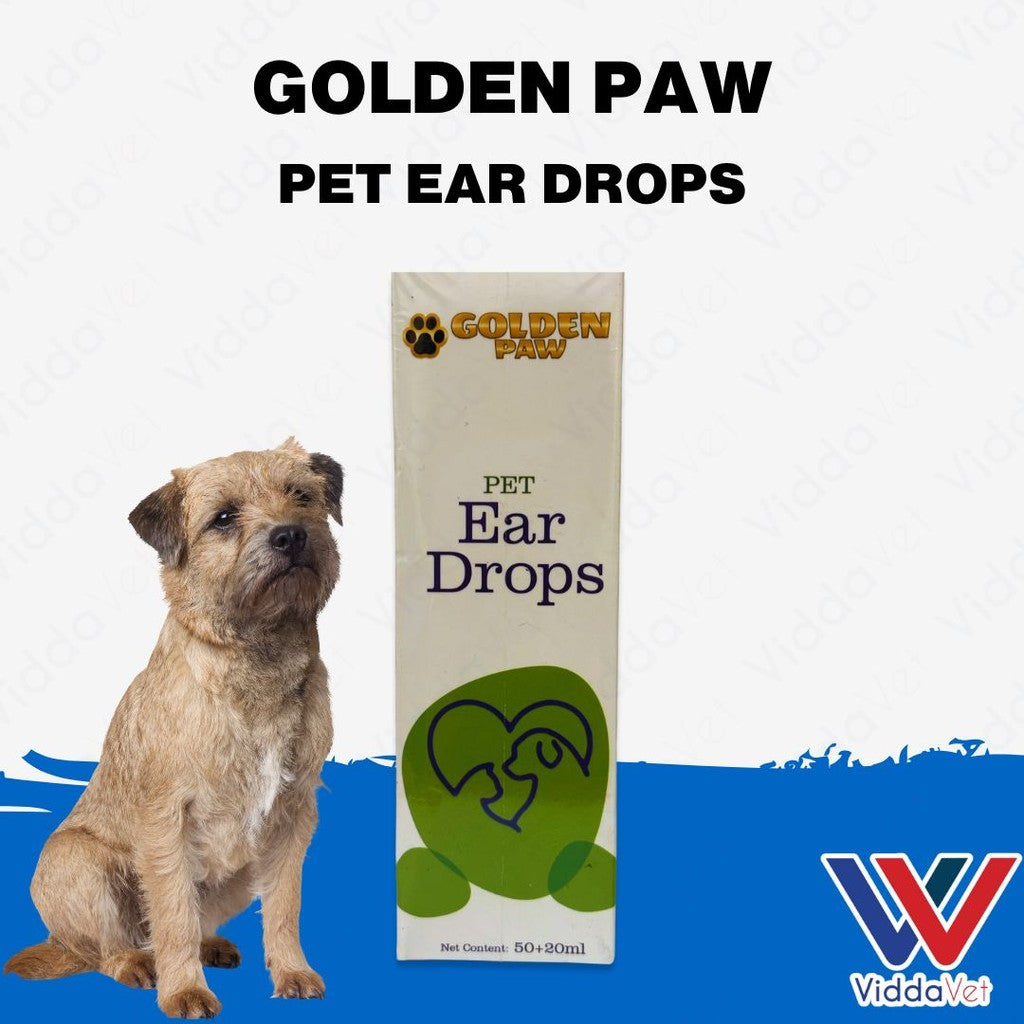 Golden Paw Pet Eardrops 70mL