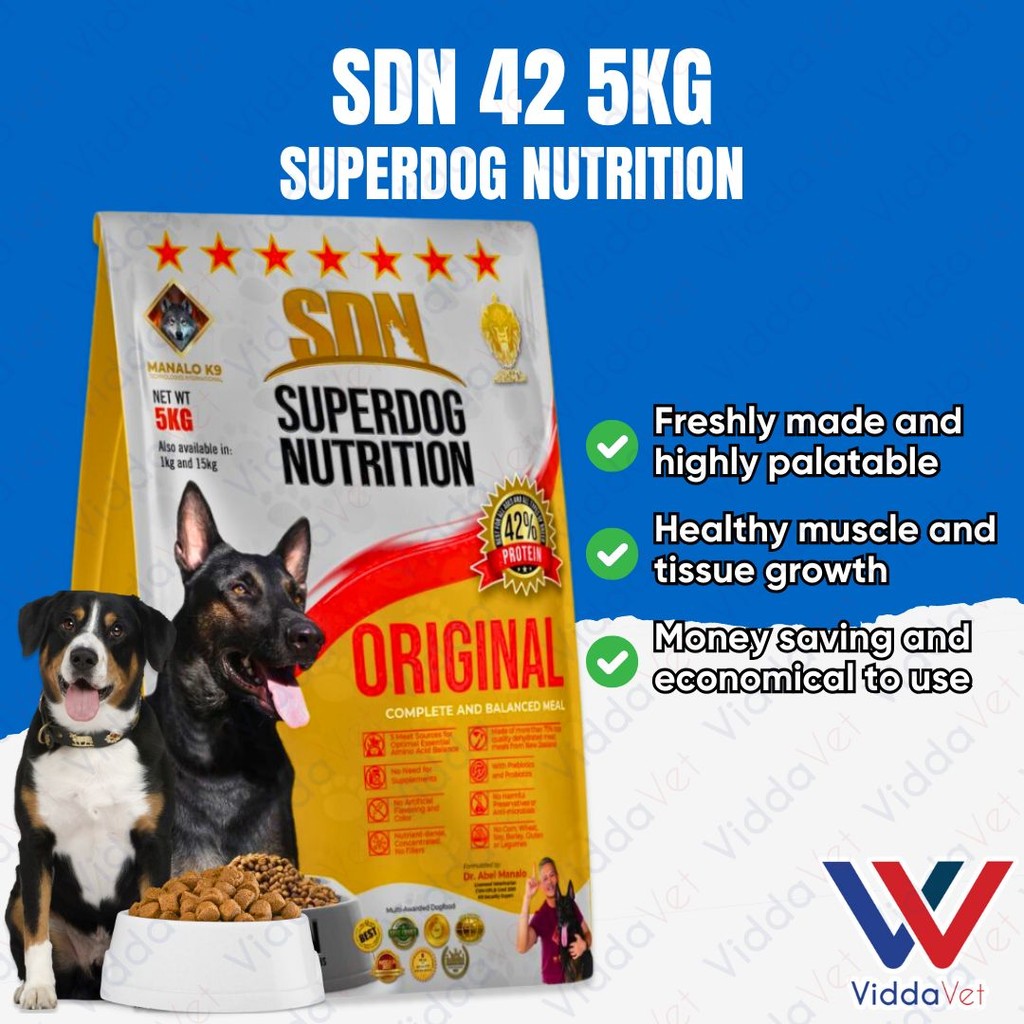 SDN 42 Superdog Nutrition Original 5kg