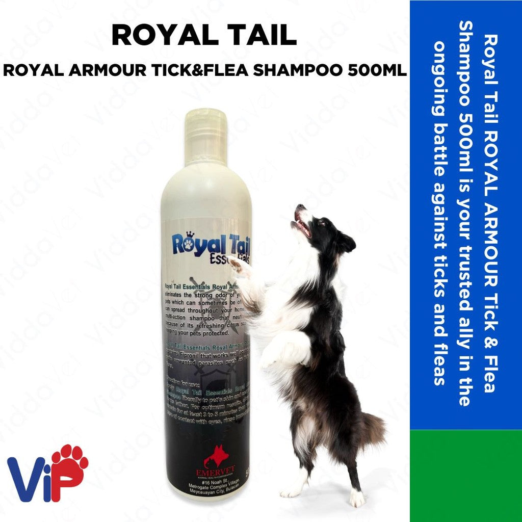 Royal Tail Tick and Flea Shampoo 500ML
