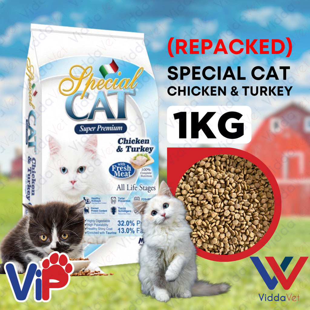 Special Cat Chicken & Turkey 1kg (Repacked)