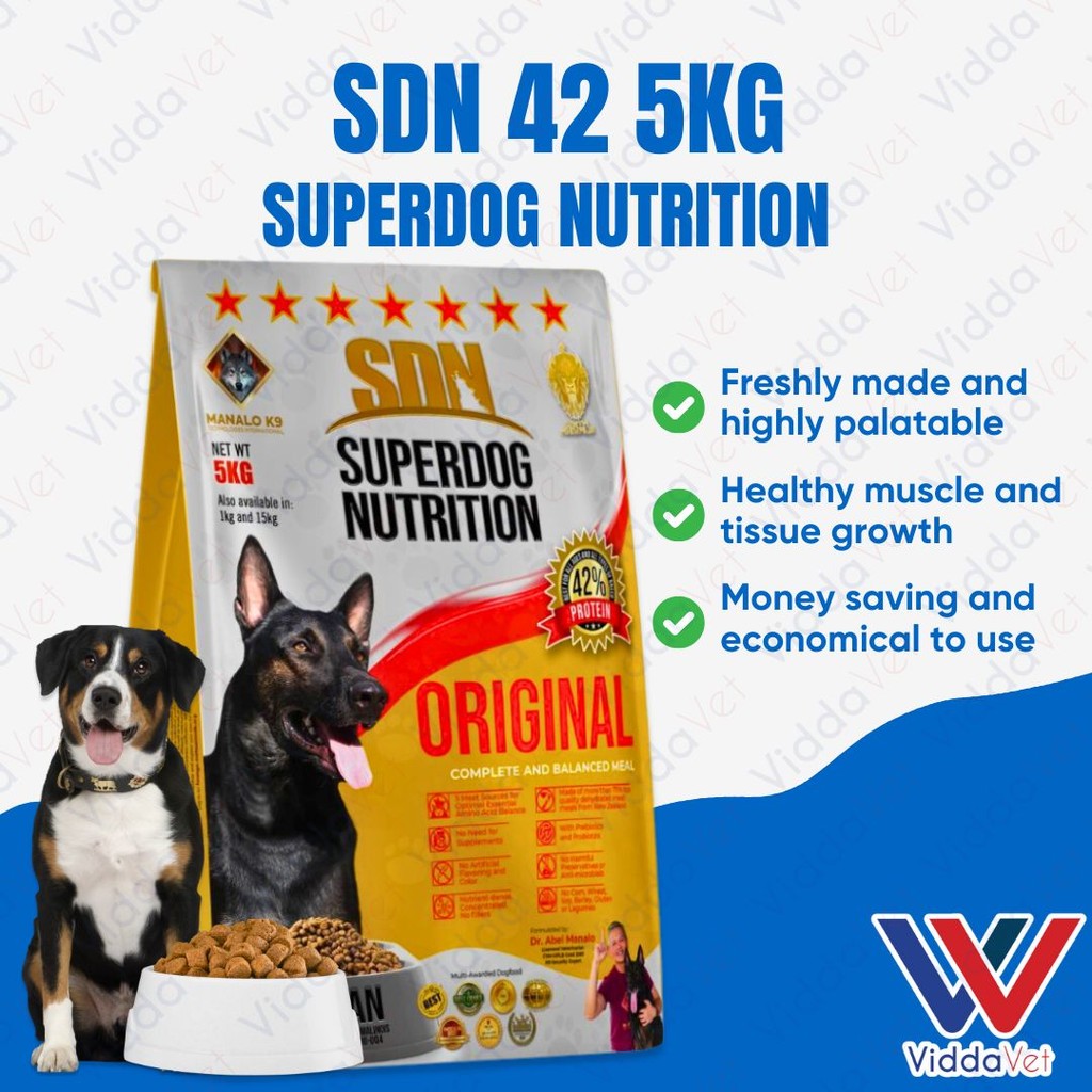 SDN 42 Superdog Nutrition Original 5kg