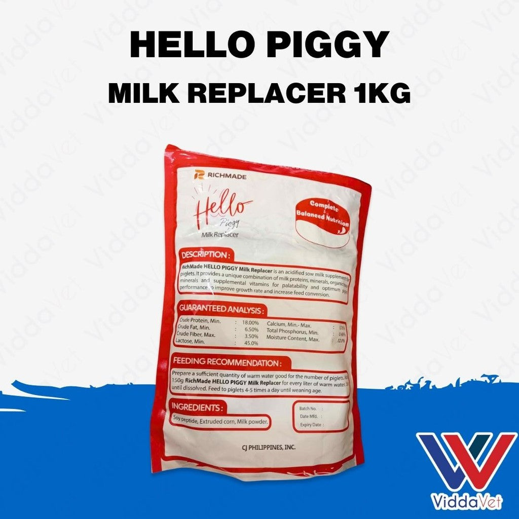 Richmade Hello Piggy Milk Replacer 1kg